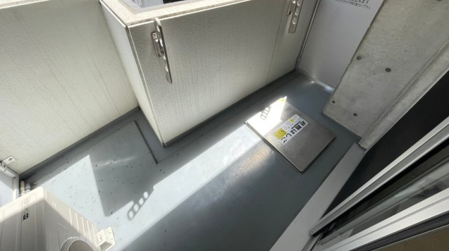 バルコニー　陽当たり良好なバルコニーです