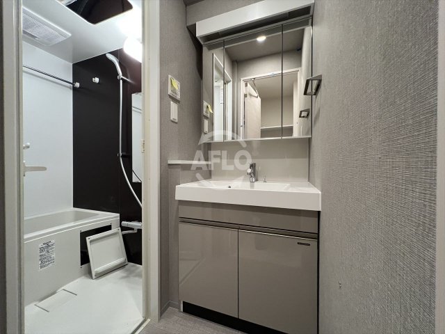 洗面設備　ルフォンプログレ天満橋　洗面所