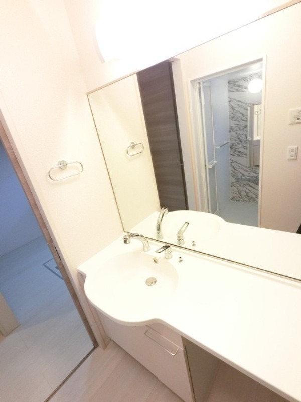 洗面設備　図面と現状に相違がある場合には現状を優先