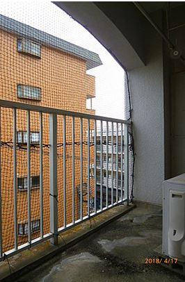 バルコニー　バルコニー付きです