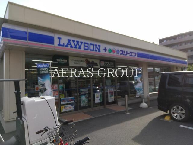 コンビニ　ローソン・スリーエフ 市川田尻二丁目店（コンビニ）まで377m