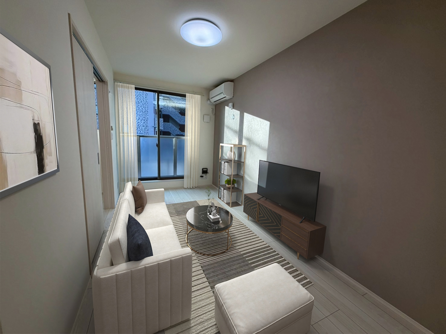 居室・リビング　※家具配置イメージです。設備ではありません。