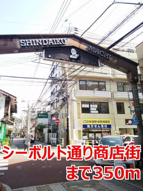 その他　シーボルト通り商店街まで350m