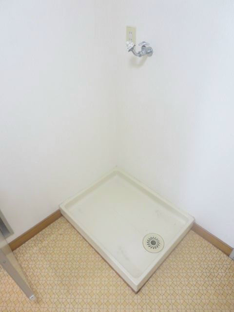 洗面設備　室内洗濯機置場