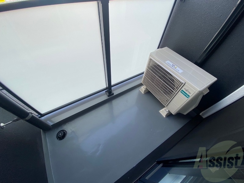 バルコニー　バルコニーです。天気の良い日には外干しができます！