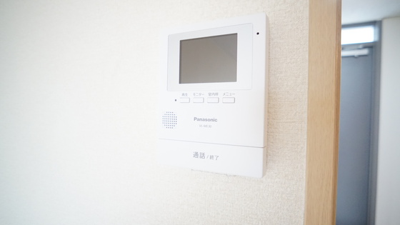 セキュリティ　カメラ付きインターホン