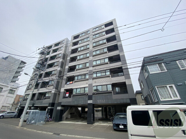 建物外観　札幌市中央区南３条西「ノヴァ南円山」