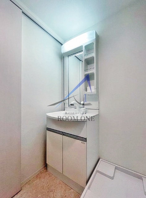 洗面設備　洗面台です。