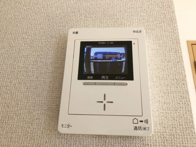 セキュリティ　TVモニター付きで安心です☆