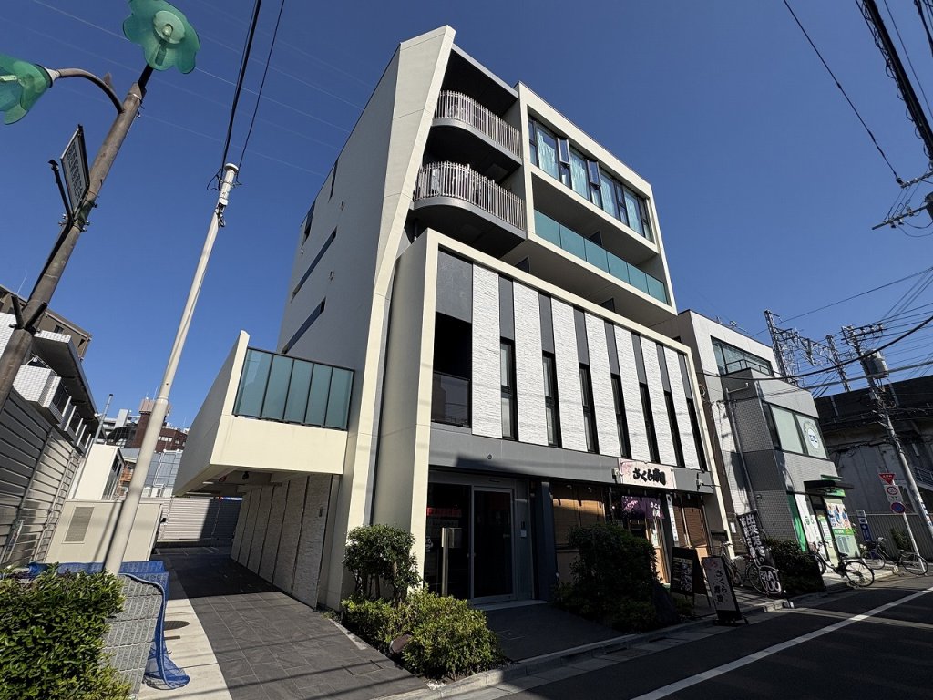 建物外観　旭ビル　小型犬飼育可　Ｎｕｒｏ光接続可