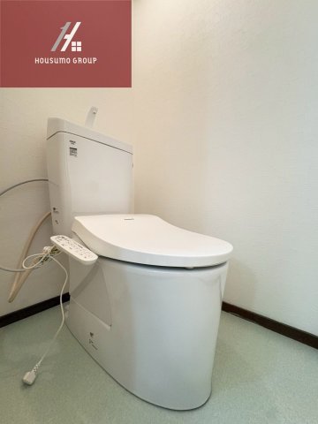 トイレ　ゆったりとした空間のトイレです