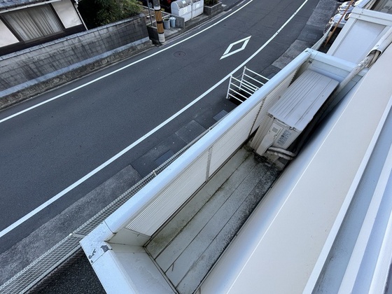 バルコニー　※別号室の写真です