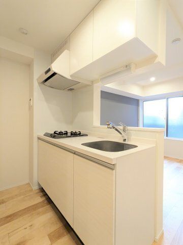 キッチン　■２口ガスコンロシステムキッチン■都市ガス♪