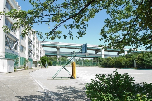 中学校　江東区立辰巳中学校（中学校）まで987m