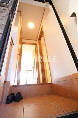玄関　明るい玄関です