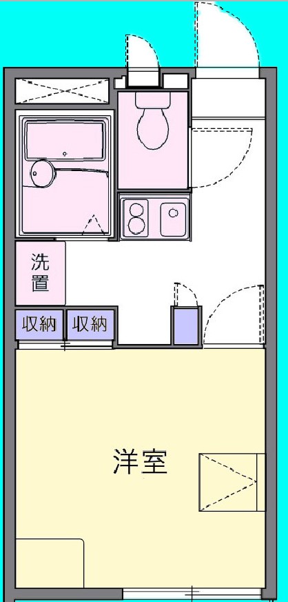 アヴニールの間取り写真