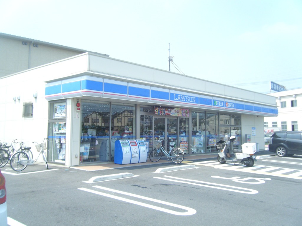 コンビニ　ローソン 越谷七左町店（コンビニ）まで208m