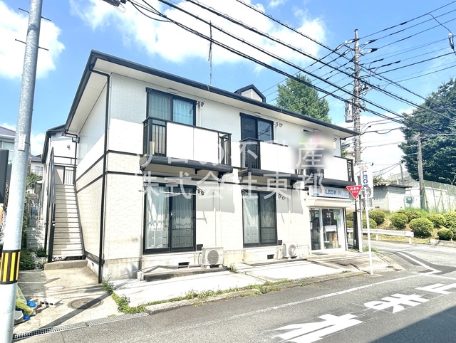 建物外観　２４時間管理なので入居中のトラブルも安心ですね☆