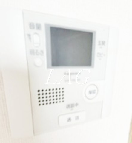 セキュリティ　モニター付きインターホンです。