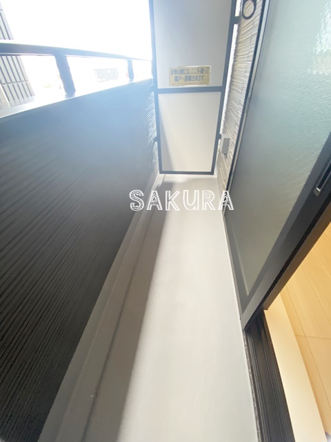 バルコニー　便利で嬉しいバルコニー付きです♪