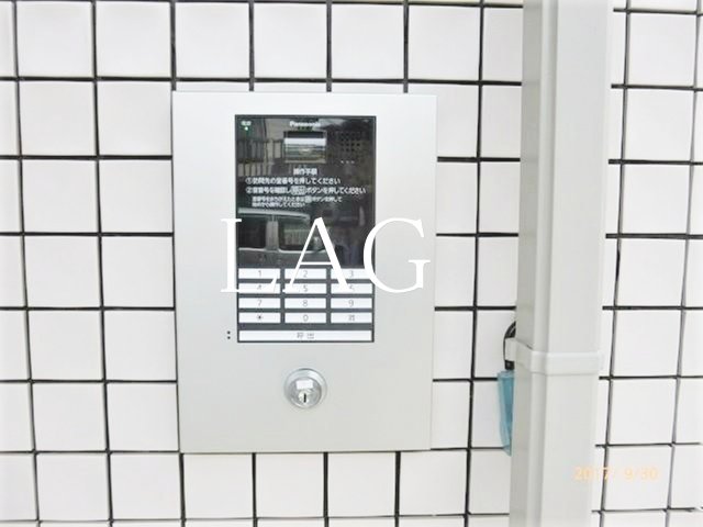セキュリティ　オートロックです。