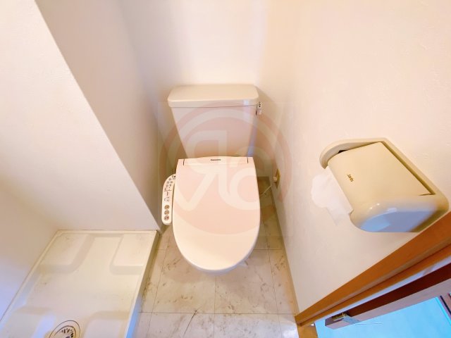 トイレ　ゆったりとした空間のトイレです