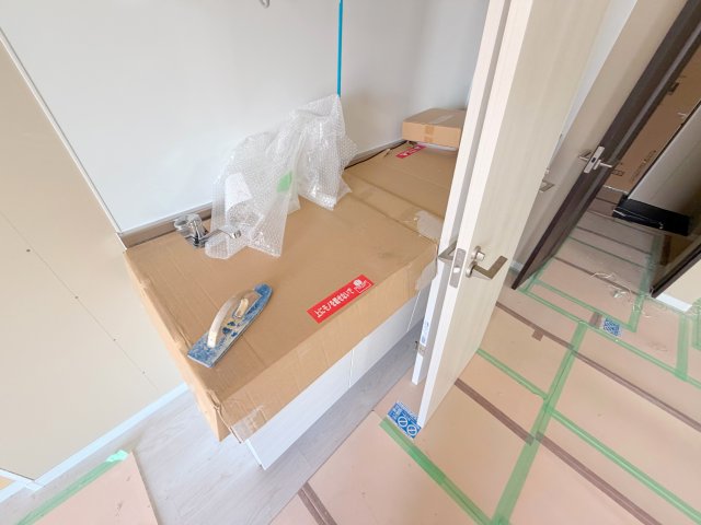 キッチン　作業のしやすい広めのキッチンです。