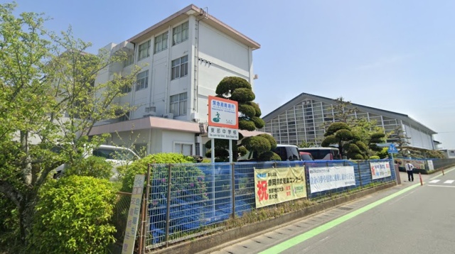 中学校　浜松市立東部中学校（中学校）まで2500m