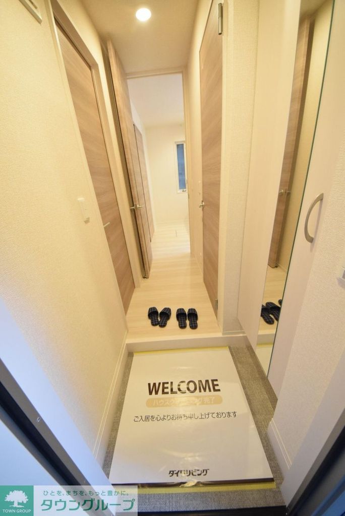 玄関　※同タイプCASA UNO　同タイプ間取りの設備施工例