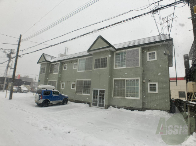 建物外観　札幌市北区新琴似七条「ソシアルトミイＮｏ．８３」