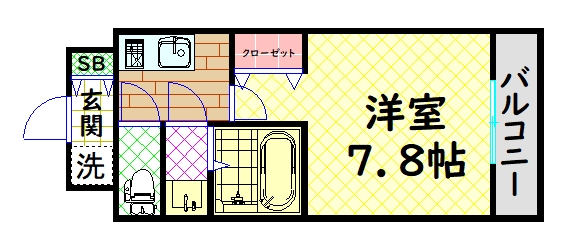 フォーリアライズ北三国ヶ丘の間取り写真