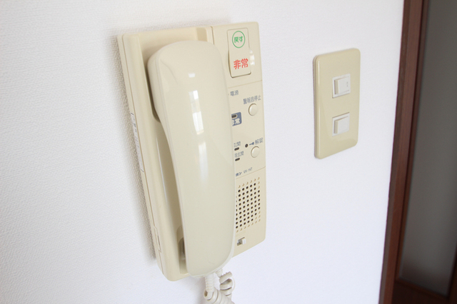 セキュリティ　来客を教えてくれます