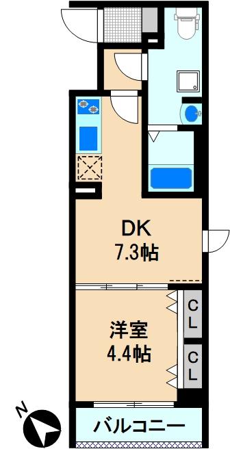 ティモーネグランデ新川崎の間取り写真