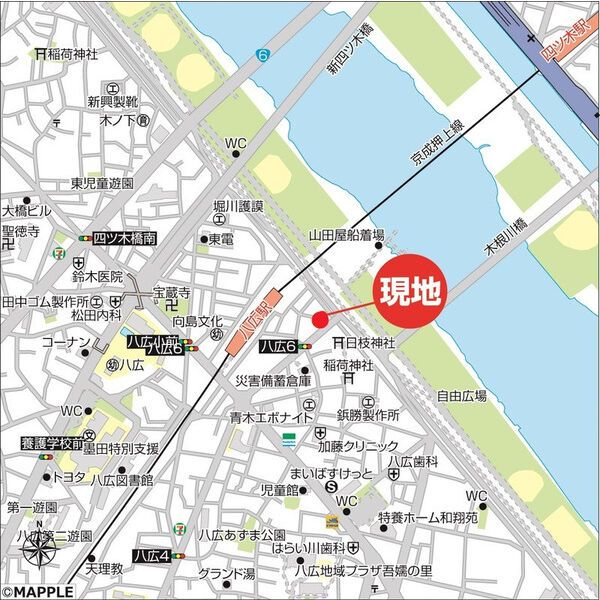 シンフォニア八広の外観写真