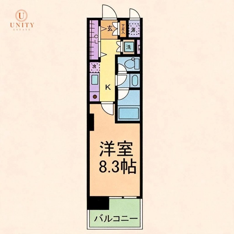 CASA+α名駅南の間取り写真