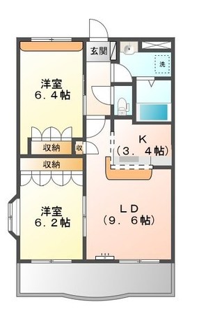 ロイヤルヒルズ青山の間取り写真