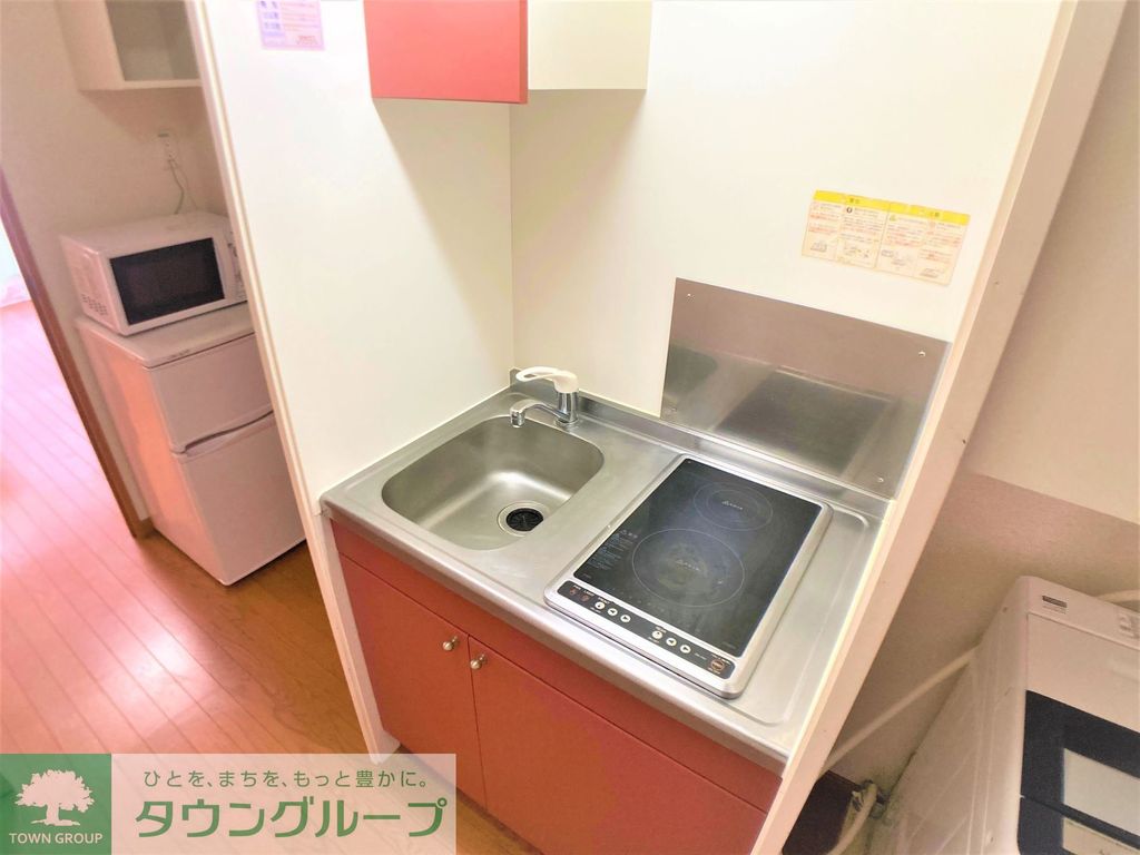 京成松戸線 前原駅 徒歩15分 2階建 築17年のキッチン写真