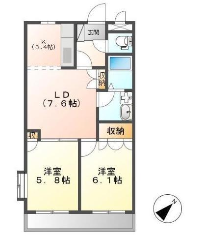 シェトアZENの間取り写真