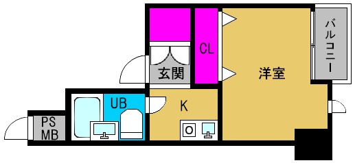 GSハイム内本町の間取り写真