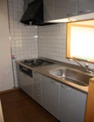 西武池袋線 東久留米駅 徒歩9分 3階建 築27年のキッチン写真