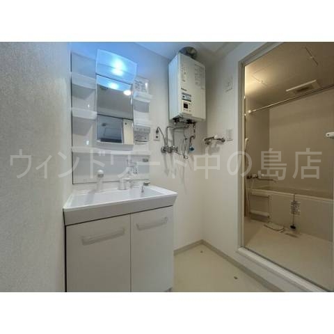 洗面設備　詳細は、ウィンドワード中の島店までご相談下さい。