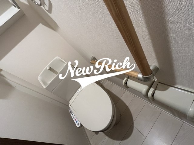 ＪＲ上越線 井野駅 徒歩22分 2階建 築10年のトイレ写真