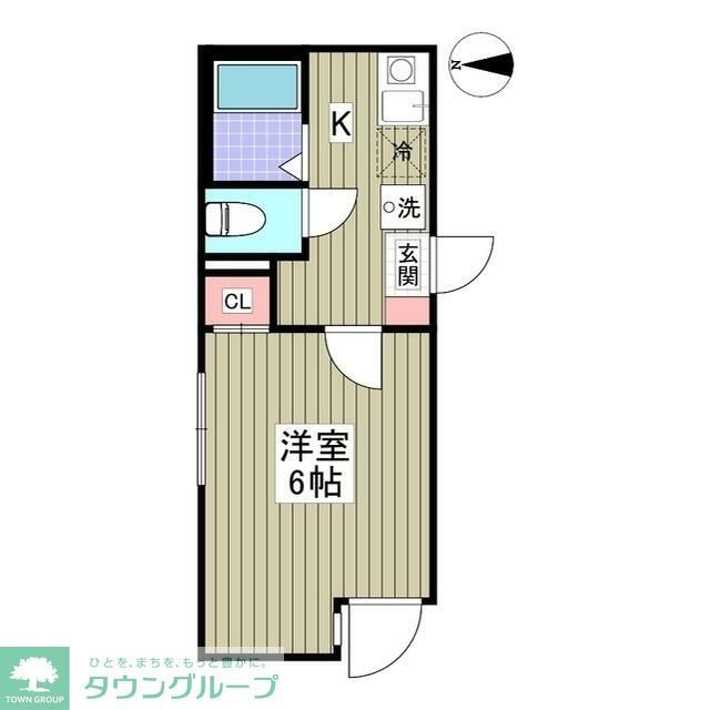 ソラーレ笹塚の間取り写真