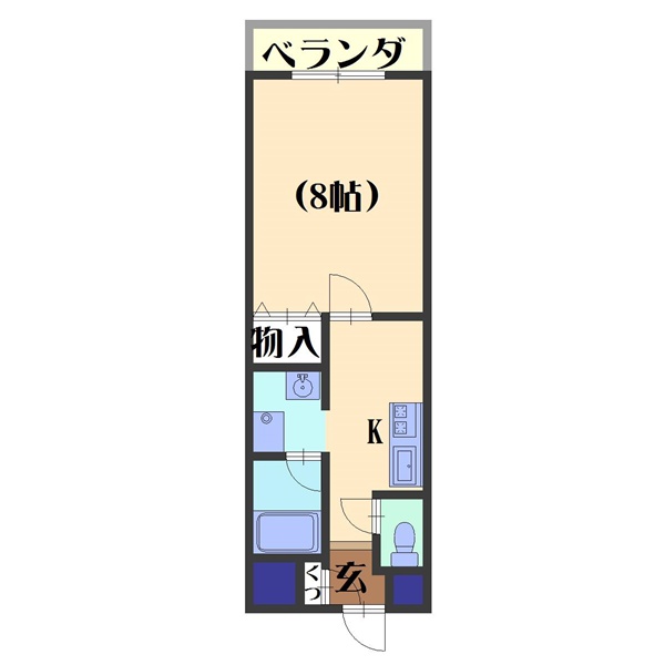 アルファプライズVIIの間取り写真