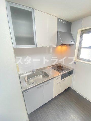 地下鉄谷町線 都島駅 徒歩2分 3階建 築20年のキッチン写真