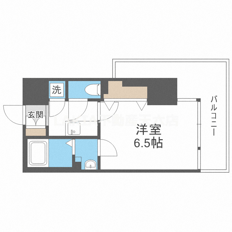 W.O.B.京橋の間取り写真