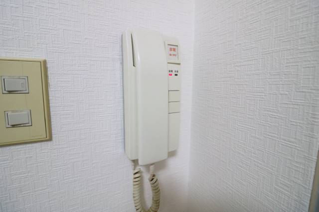 セキュリティ　訪問者にも対応できます。