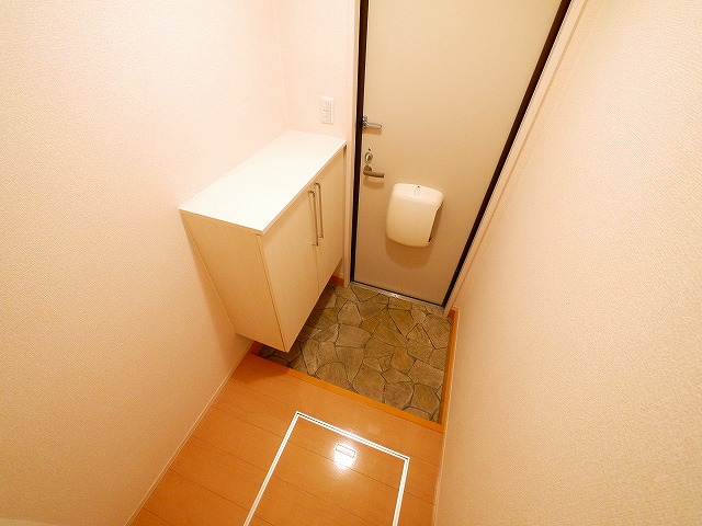 玄関　明るい玄関です