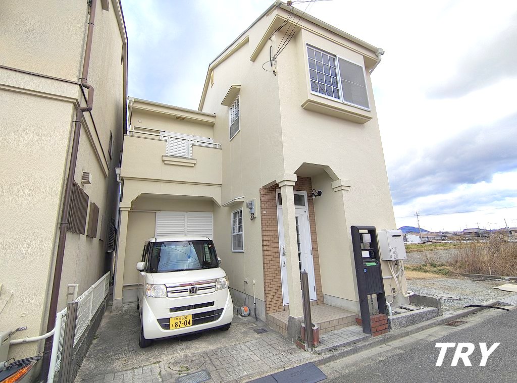 建物外観　外壁を塗り替えました