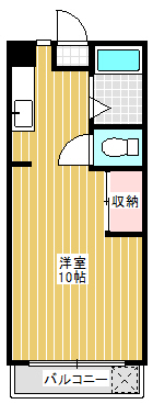 コンサーム等々力の間取り